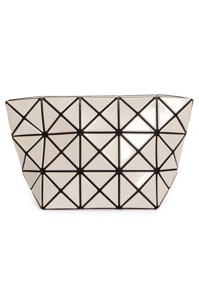 Shop Bao Bao Issey Miyake Prism Pouch In Beige