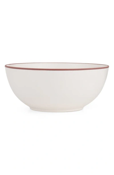 Shop Nambe Taos Deep Serving Bowl In White