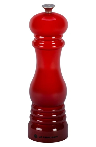 Shop Le Creuset Pepper Mill In Cherry
