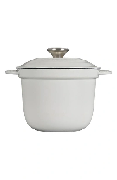 Le Creuset 2.25-quart Cast Iron Rice Pot In White