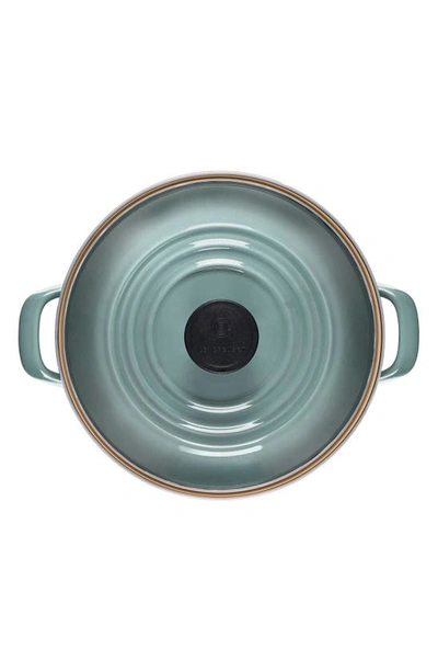 Shop Le Creuset 8-quart Enameled Steel Stockpot In Oyster