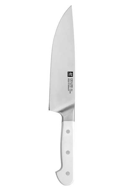 Shop Zwilling Pro Le Blanc 8-inch Chef's Knife In Silver