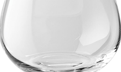 Zwilling Prédicat Set Of 6 Whiskey/stemless Red Wine Glasses In Clear