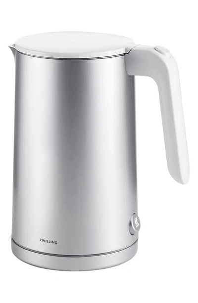 Shop Zwilling Enfinigy Cool Touch Kettle In Stainless Steel