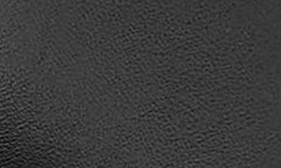 Shop Ralph Lauren Wyatt Set Of 4 Leather Napkin Rings In Black