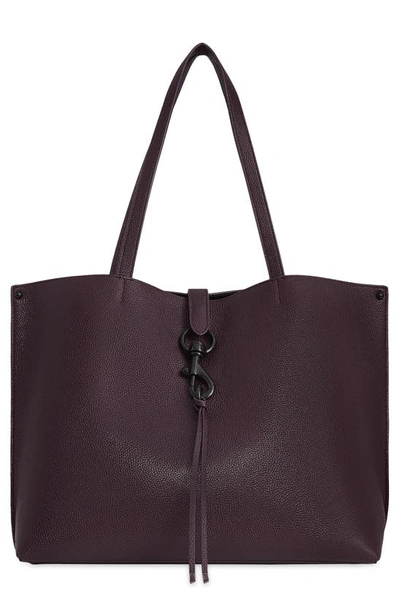 Shop Rebecca Minkoff Megan Leather Tote In Concord