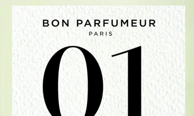 Bon Parfumeur Candle 01 Basil, Fig Leaves & Mint Scented Candle