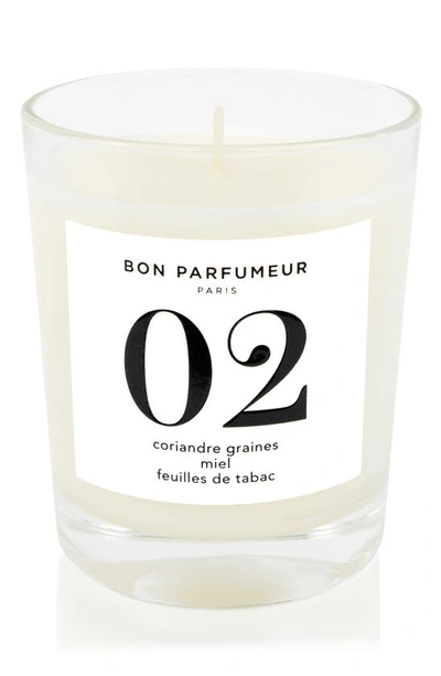 Bon Parfumeur Candle 02 Coriander Seed, Honey & Tobacco Scented Candle