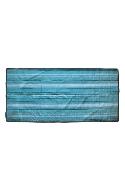 Little Unicorn 5 X 10 Outdoor Blanket In Shoreline Stripe