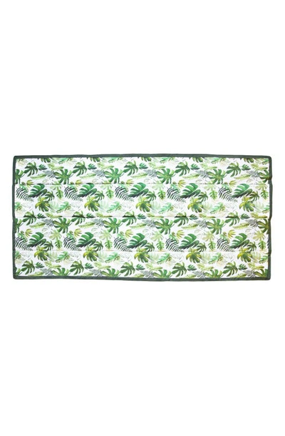 Little Unicorn 5 X 10 Outdoor Blanket In Tropical Leaf