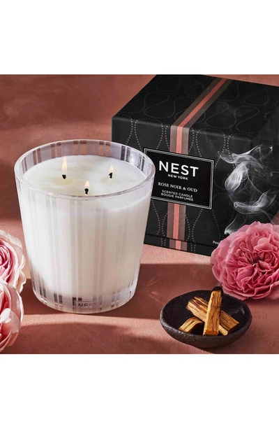 Shop Nest New York Rose Noir & Oud Scented Candle, 2 oz