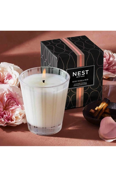 Shop Nest New York Rose Noir & Oud Scented Candle, 21.1 oz