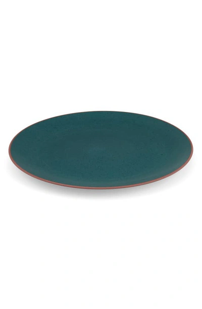 Nambe Taos Round Platter In Green