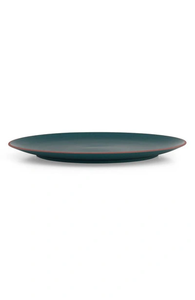 Nambe Taos Round Platter In Green