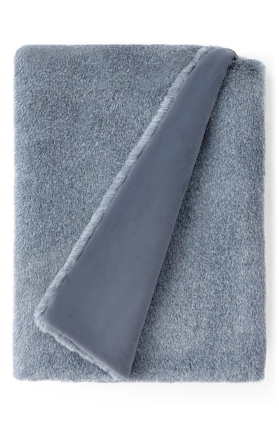 Ugg Matti Faux Fur Throw Blanket In Cyclone