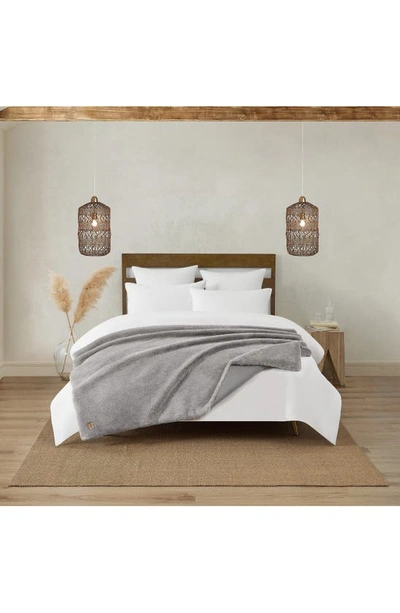 Ugg Matti Faux Fur Throw Blanket In Lighthouse