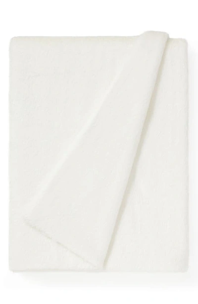 Shop Ugg Marcella Faux Fur Throw Blanket In Snow