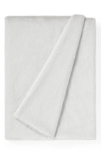 Ugg Marcella Faux Fur Throw Blanket In Stone
