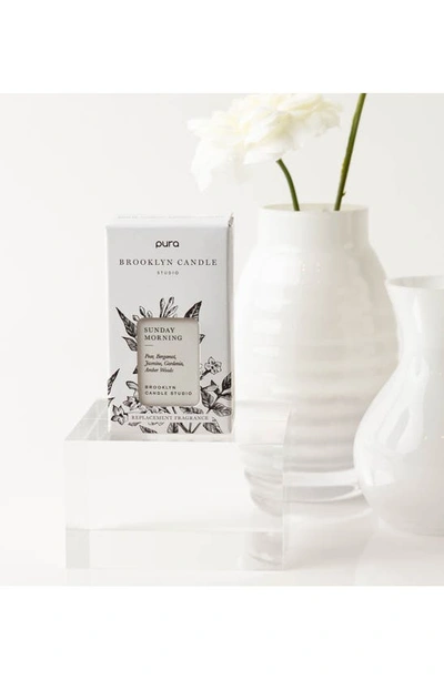 Shop Pura X Brooklyn Candle 2-pack Diffuser Fragrance Refills In Sunday Morning