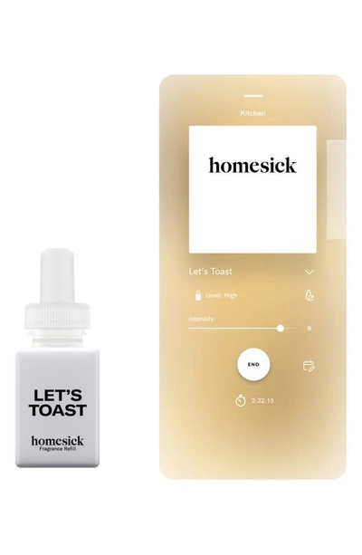 Pura X Homesick 2-pack Diffuser Fragrance Refills In Lets Toast