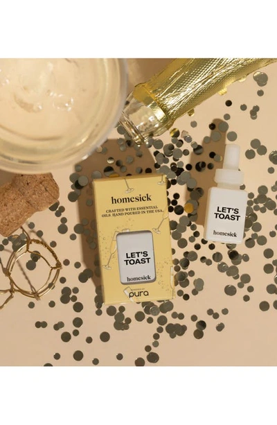 Pura X Homesick 2-pack Diffuser Fragrance Refills In Lets Toast