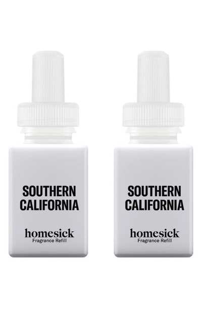 Shop Pura X Homesick 2-pack Diffuser Fragrance Refills In Southern California