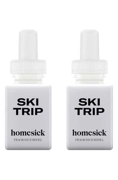 Shop Pura X Homesick 2-pack Diffuser Fragrance Refills In Ski Trip