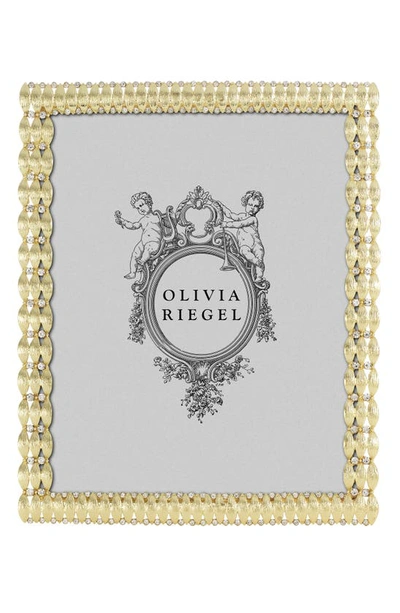 Shop Olivia Riegel Darby Picture Frame In Gold