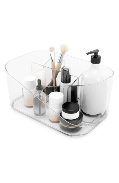 Shop Umbra Glam Cosmetics Organizer In Clear