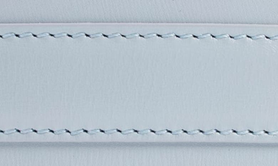 Shop Alaïa Lambskin Leather Wide Corset Belt In Grey