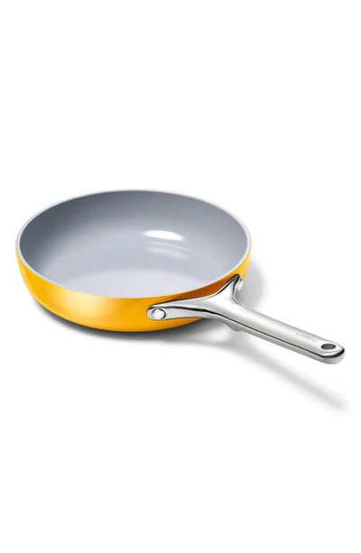 Shop Caraway 8-inch Ceramic Nonstick Fry Pan In Marigold