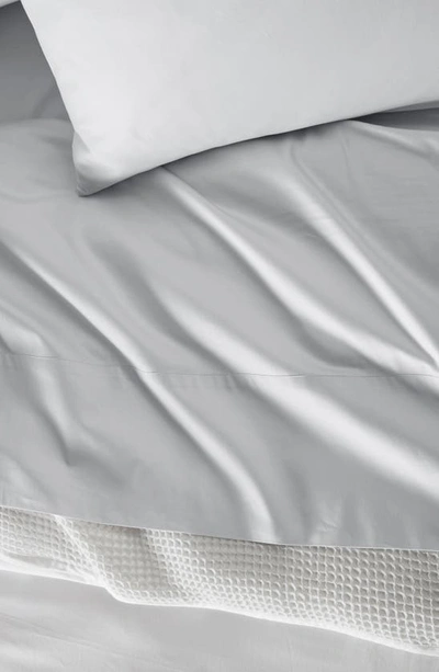 Shop Boll & Branch Signature Hemmed Sheet Set In Sky