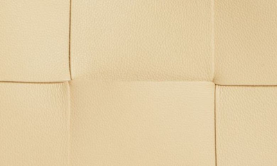 Shop Bottega Veneta Large Arco Intrecciato Leather Tote In Porridge-gold