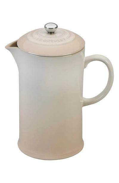 Shop Le Creuset Stoneware French Press In White