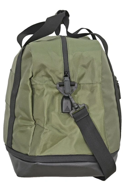 Shop Save The Ocean Recycled Polyester Duffle Bag In Olive
