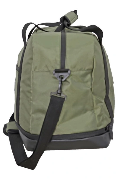 Shop Save The Ocean Recycled Polyester Duffle Bag In Olive