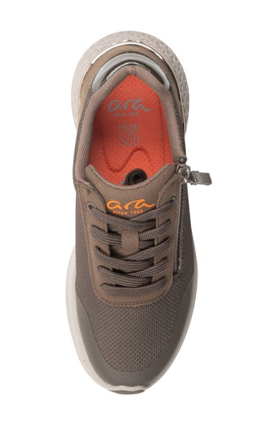 Ara Manteo Water Resistant Low Top Sneaker In Taiga