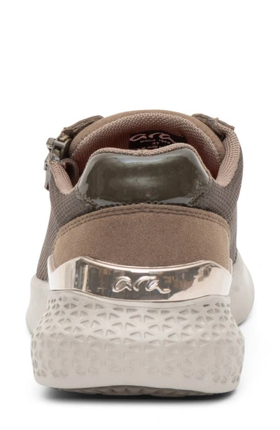 Ara Manteo Water Resistant Low Top Sneaker In Taiga