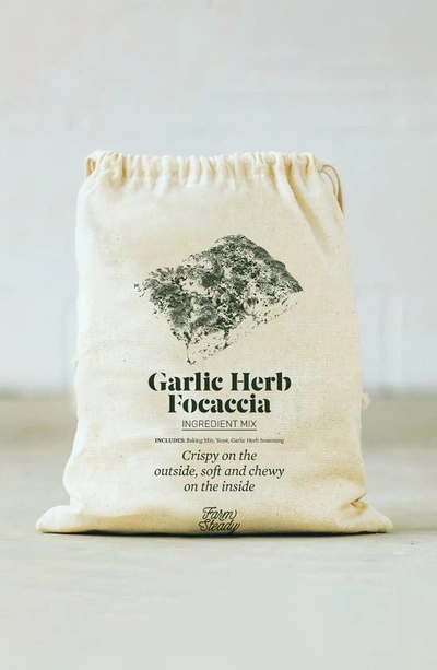 Brooklyn Brew Shop Garlic Herb Focaccia Making Kit In Canvas