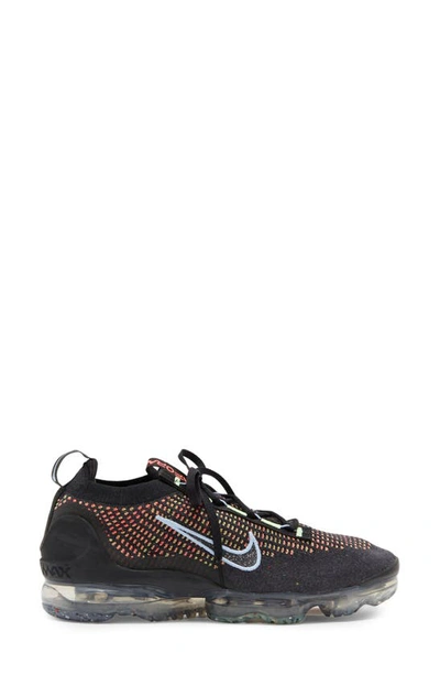 Shop Nike Air Vapormax 2021 Fk Sneaker In Multi-color/ Black/ Lime Glow