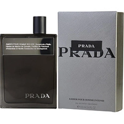 Shop Prada 208758 3.4 oz Intense Eau De Parfum Spray For Men In Orange