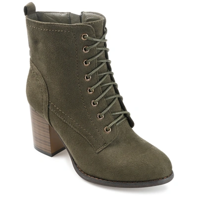 Shop Journee Collection Collection Women's Baylor Bootie In Green