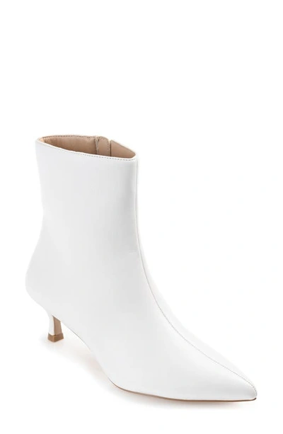 Shop Journee Collection Tru Comfort Arely Bootie In White