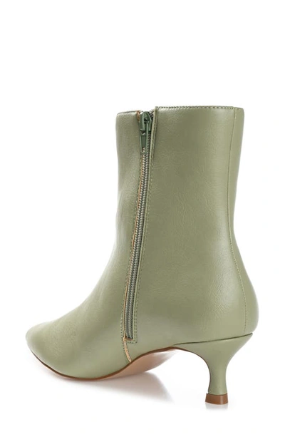 Journee Collection Tru Comfort Arely Bootie In Green