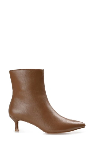 Journee Collection Tru Comfort Arely Bootie In Brown