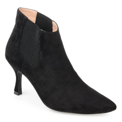 Shop Journee Collection Collection Women's Tru Comfort Foam Wide Width Elitta Bootie In Black