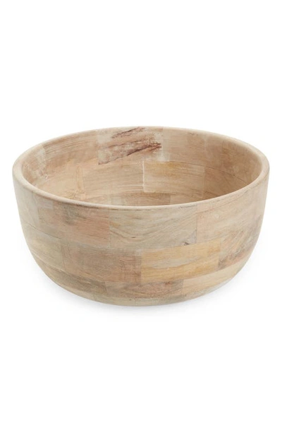 Shop Nordstrom 14-inch Wood Serving Bowl In Blonde