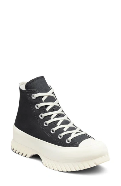 Shop Converse Chuck Taylor® All Star® Lugged Boot In Dk Smoke Grey/ Black/ Egret