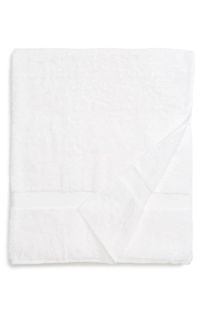 Shop Matouk Lotus Bath Sheet In White