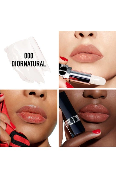 Shop Dior Rouge  Lip Balm Refill In  Natural
